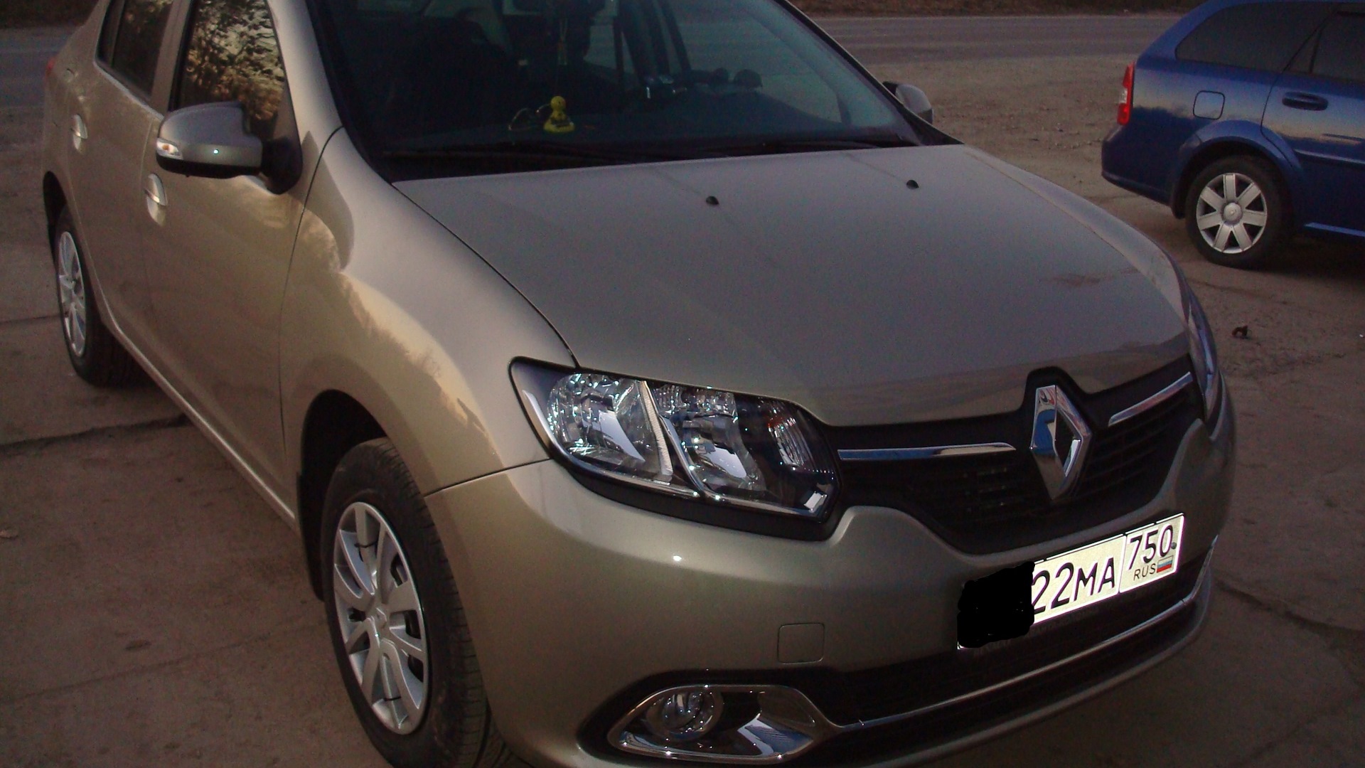 Renault Logan (2G) 1.6 бензиновый 2014 | Dark gray на DRIVE2