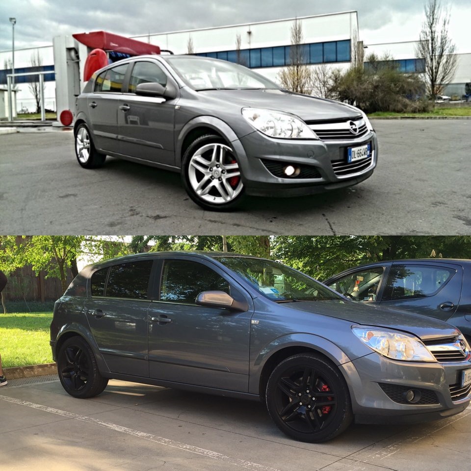До и после — Opel Astra J, 1,7 л, 2009 года | тюнинг | DRIVE2
