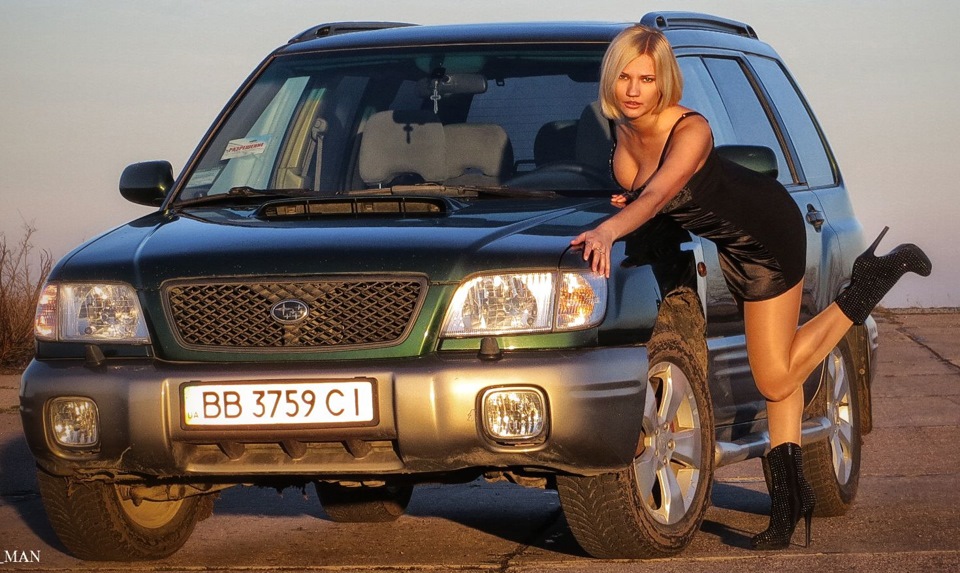 Subaru forester sf5 + Девушки Луганска + Close look — Сообщество «Girls