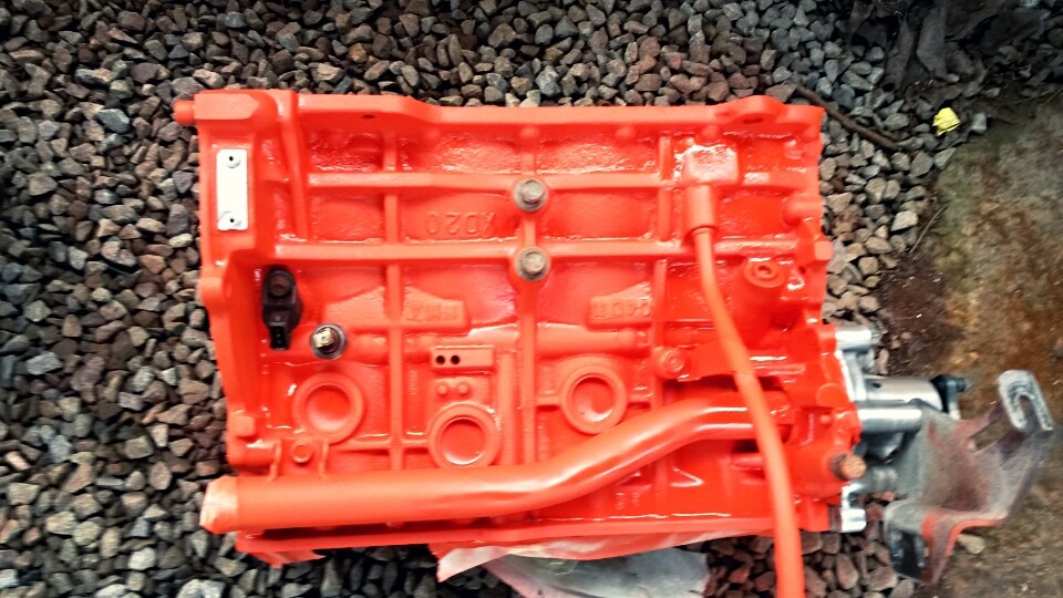 Покраска блока двигателя — Hyundai Tiburon (GK), 2 л, 2004 года ...