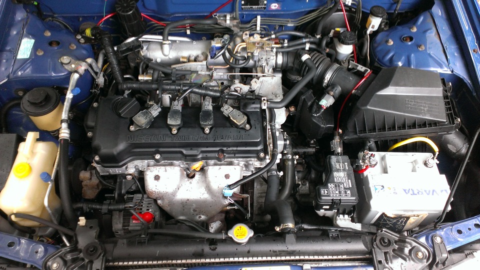 Как снять стартер nissan n15