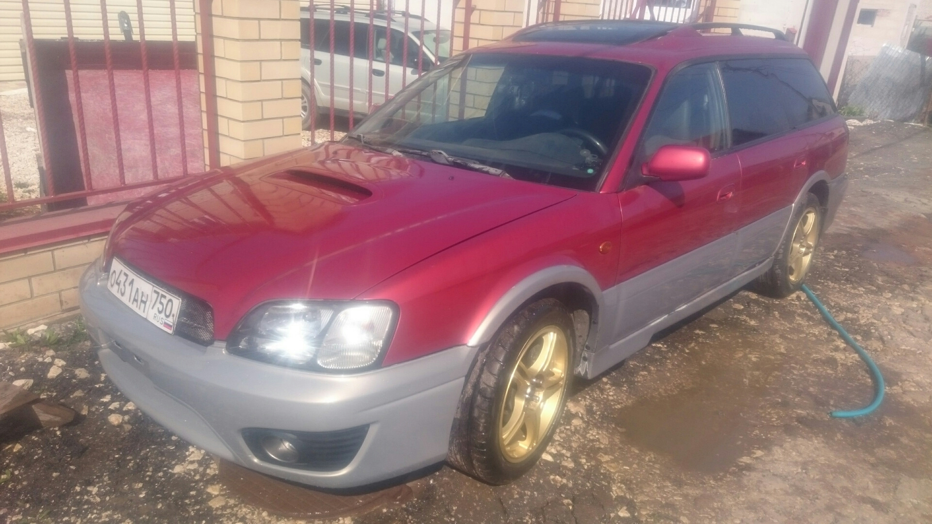 Бампер в цвет — Subaru Outback (BH), 2 л, 2000 года | наблюдение | DRIVE2