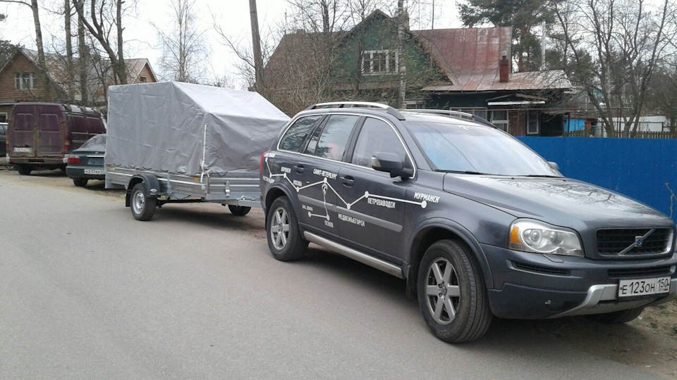 Камера Wi-Fi на прицеп — Volvo XC90 (1G), 2,4 л, 2008 года | аксессуары ...