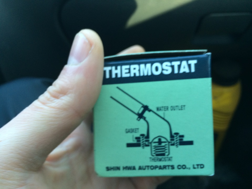 Замена термостата! — Daewoo Lanos, 1,5 л, 2006 года | визит на сервис ...