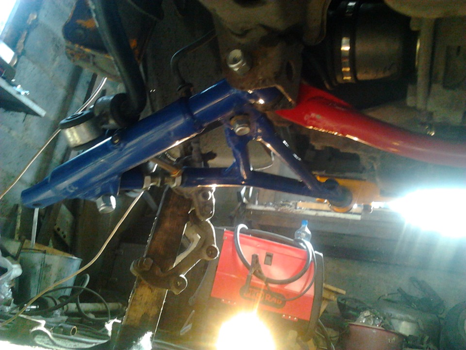 Установка треугольных рычагов и.т.д — Lada 21083, 1,6 л, 1989 года ...