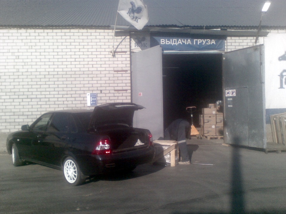 стойки кх(-90) пружины технорессор — Lada Приора седан, 1,6 л, 2011 ...