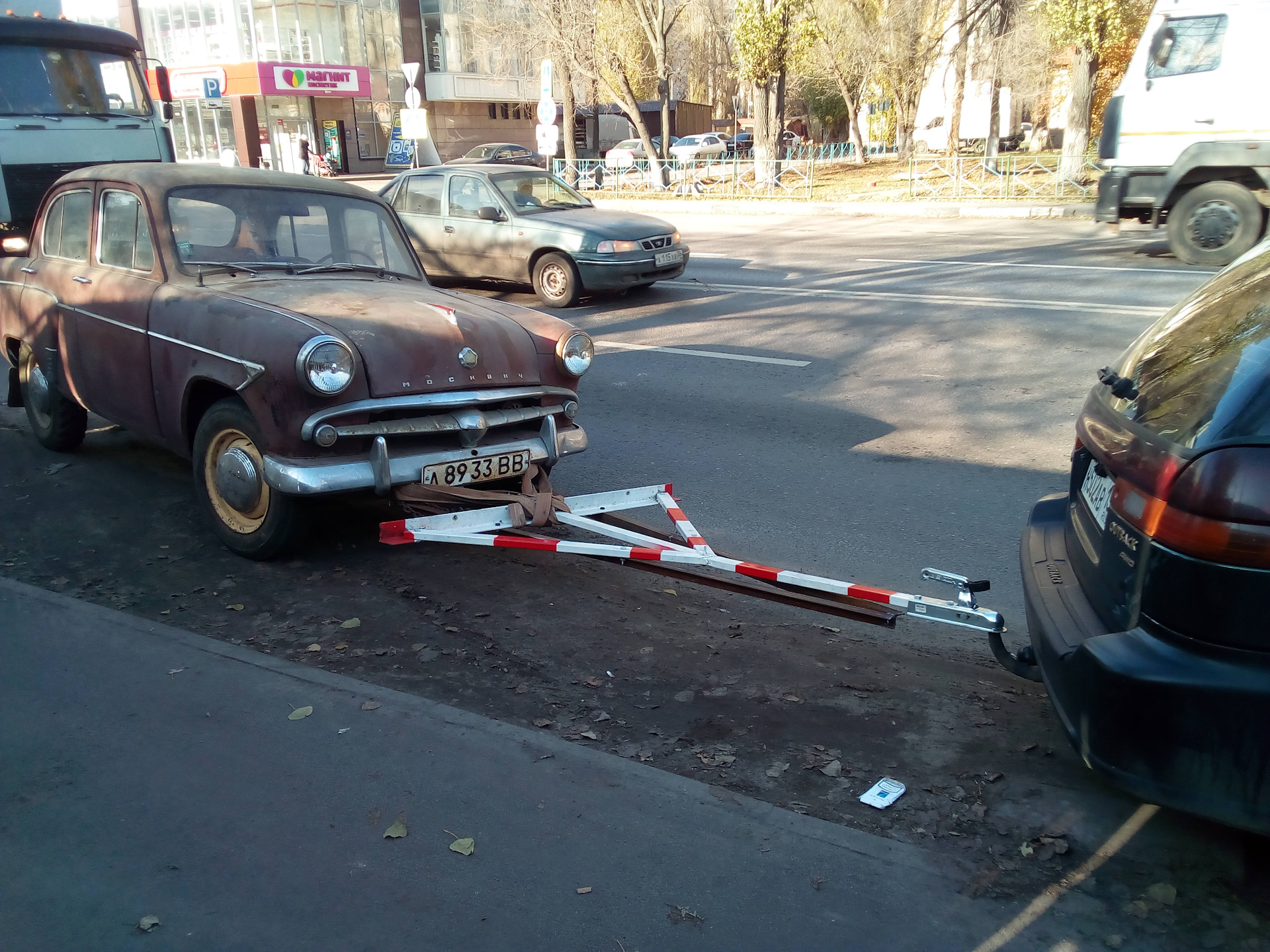 08 — Внезапно, донор — Москвич 423, 1,4 л, 1960 года | покупка машины |  DRIVE2