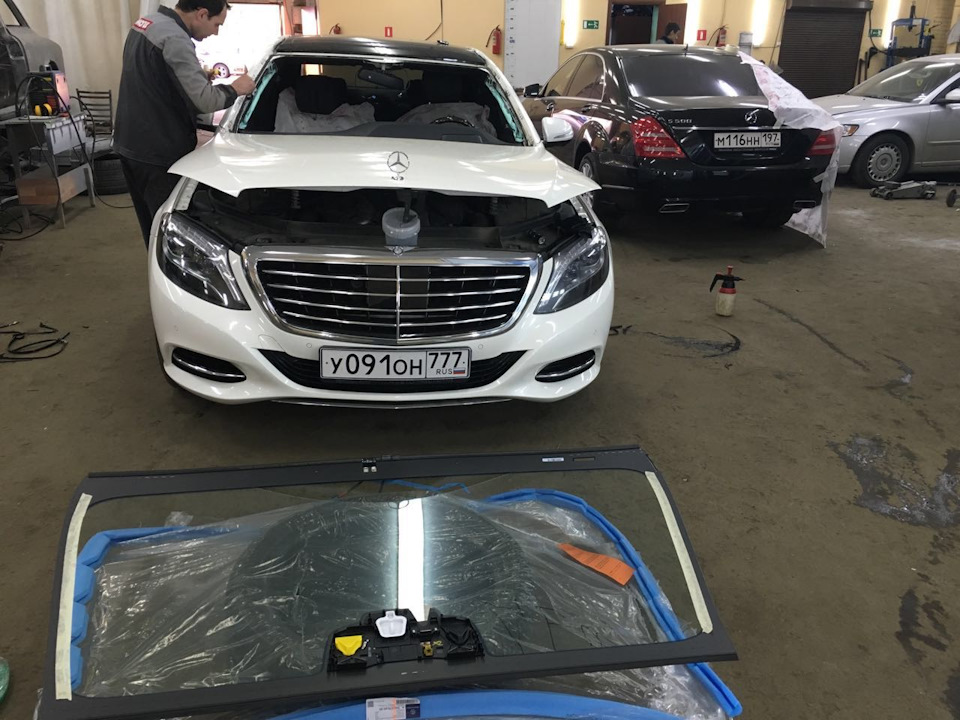Замена лобовых стекол — Автосервис T-CAR vs "Гараж-Авто" на DRIVE2