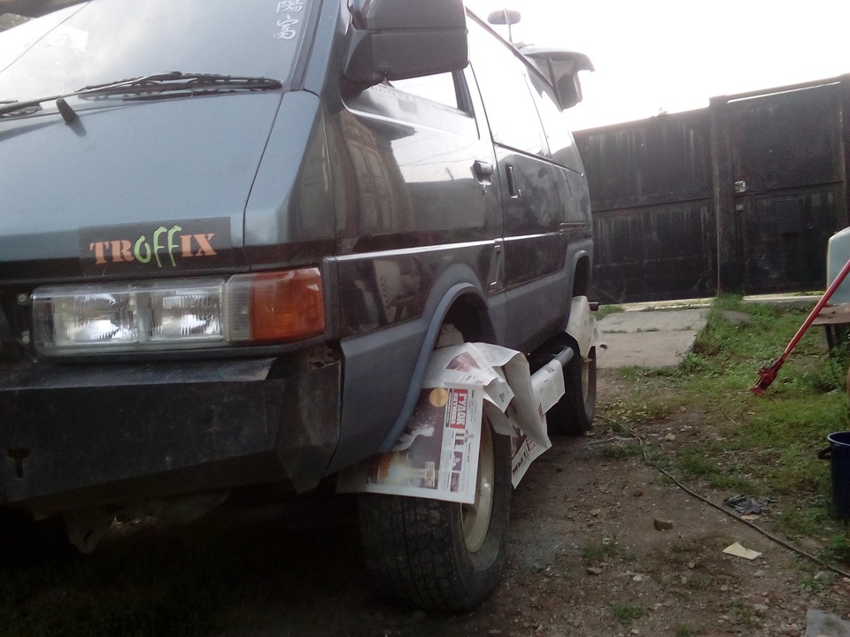 ремонт арок 2 — Nissan Largo, 3,2 л, 1990 года | кузовной ремонт | DRIVE2