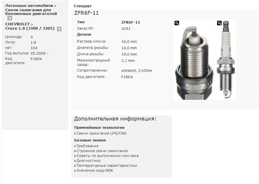 Какой зазор должен быть на свечах на опель омега а