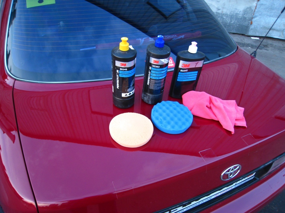 Polishing  - Toyota Camry 30L 1994