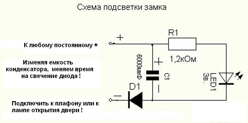 Схема подсветки