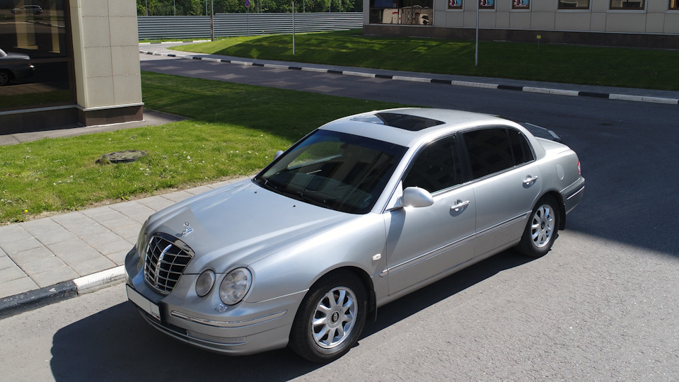 Расход топлива 17,7 по Москве при спокойной езде. — KIA Opirus, 3 л ...