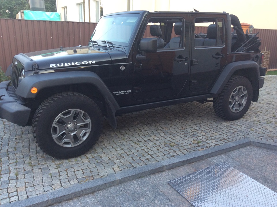 Jeep Wrangler Rubicon крыша