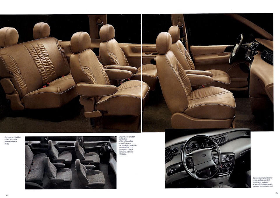 Красивый интерьер на мой взгляд получился! — Ford Windstar I