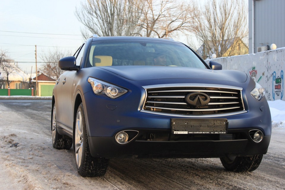 Infiniti FX37 Прозрачная матовая пленка — DRIVE2