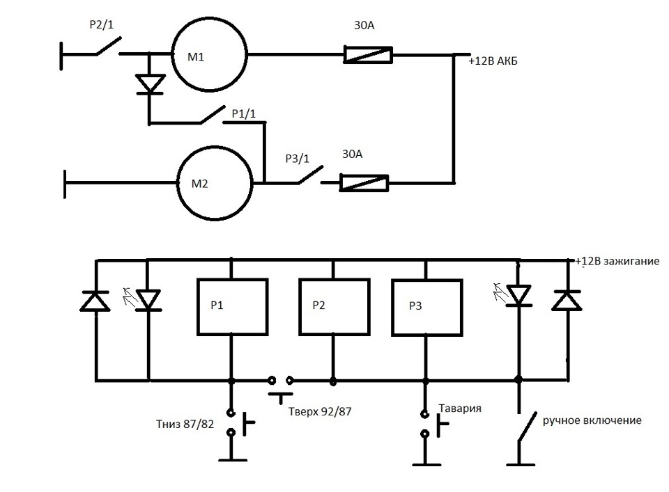 Вентилятор охлаждения радиатора схема