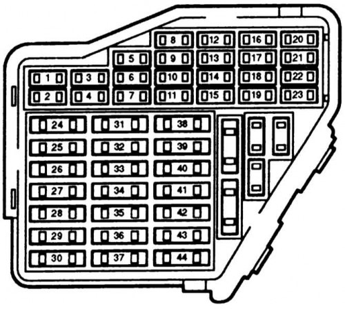 Схема предохранителей Ауди А6 С5, расположение блока и расшифровка - YouTube