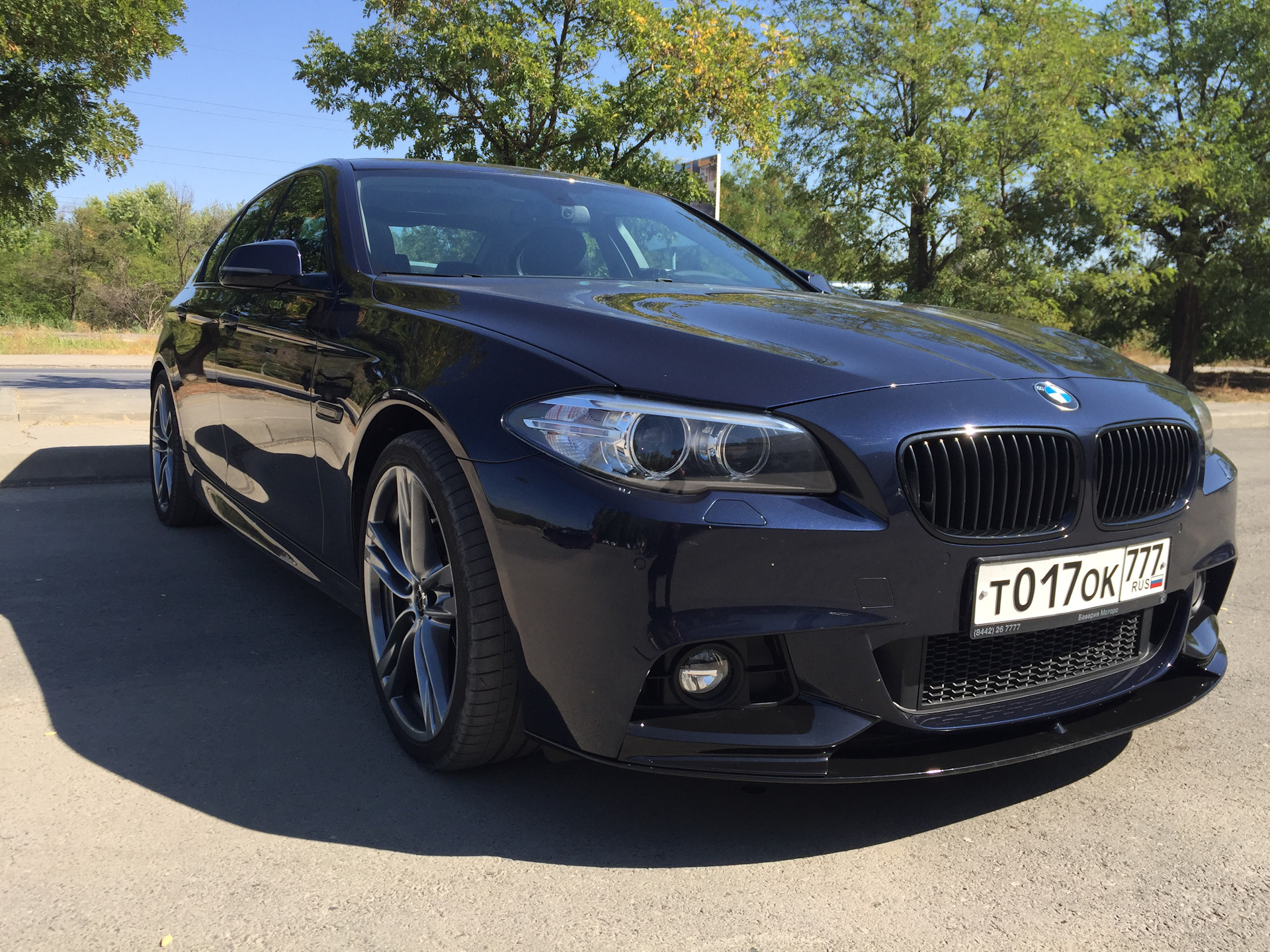 BMW 5 f10 матовая