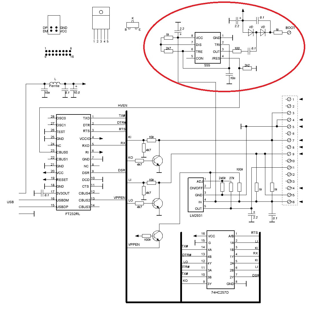 Elm327 mini схема адаптера