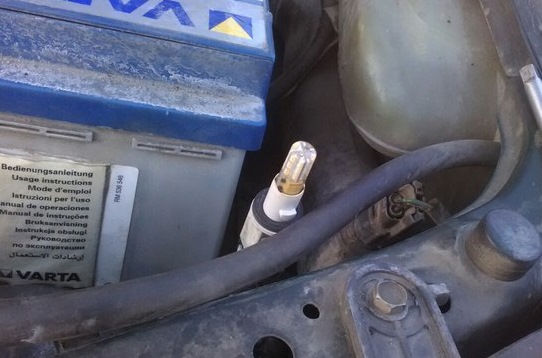 Вместо дневных ходовых огней — Nissan Primera Wagon (W11), 2 л., 2000 ...