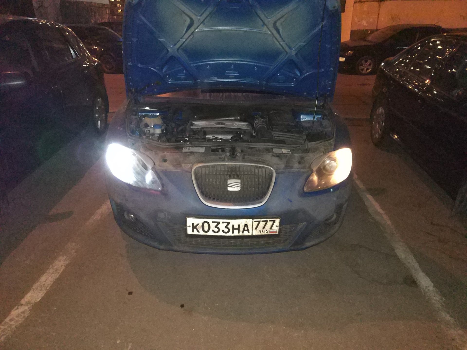 Замена габаритных ламп на LED — SEAT Leon (Mk II), 1,8 л, 2012 года ...