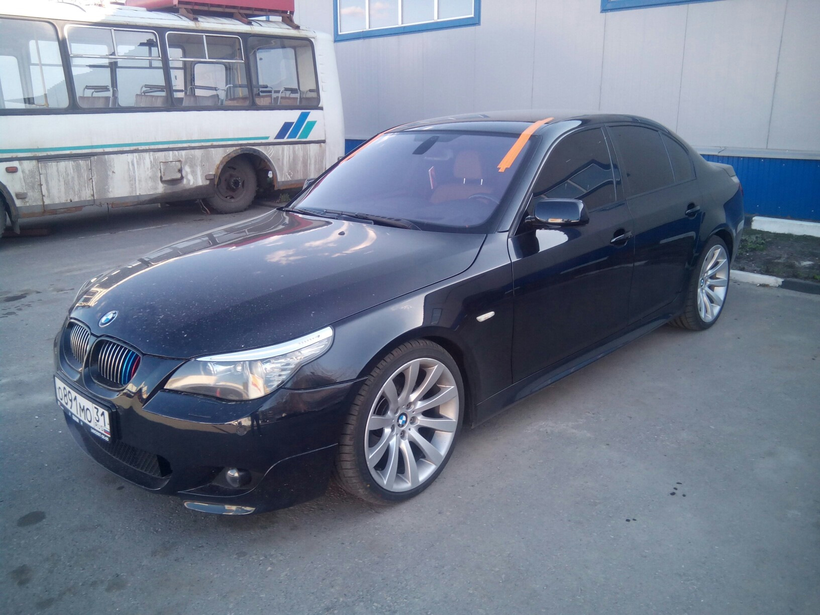 Bmw e60 ангельские глазки