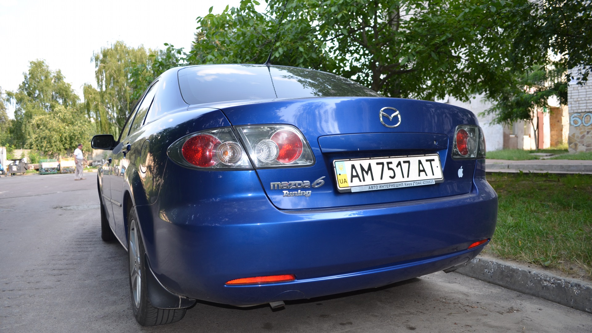 Mazda 6 (1G) GG 2.0 бензиновый 2007 | Синяя красавица ) на DRIVE2