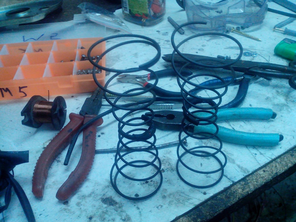 соединенные пружины 2 штуки — ГАЗ 3110