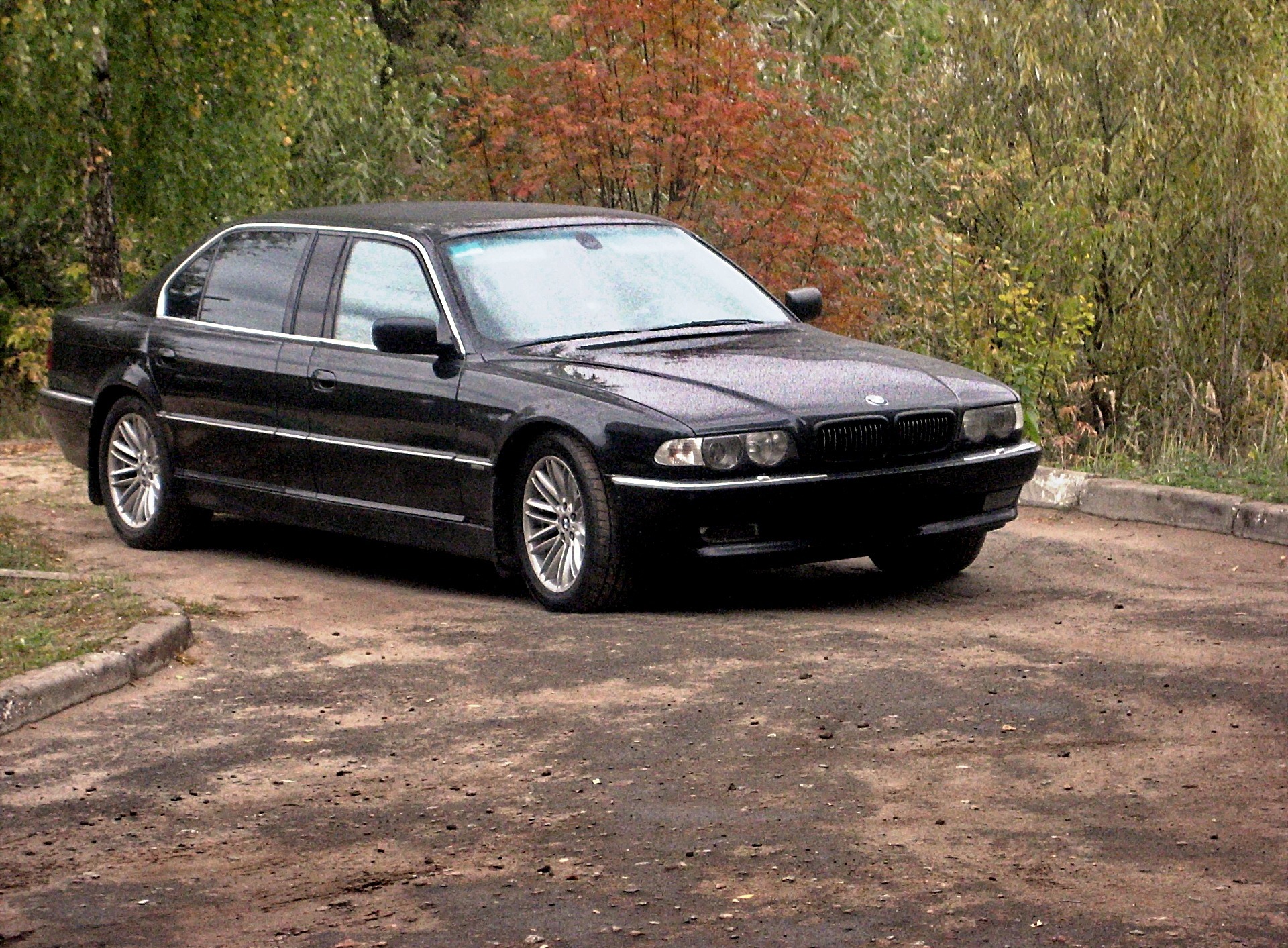 BMW e38 бандиты