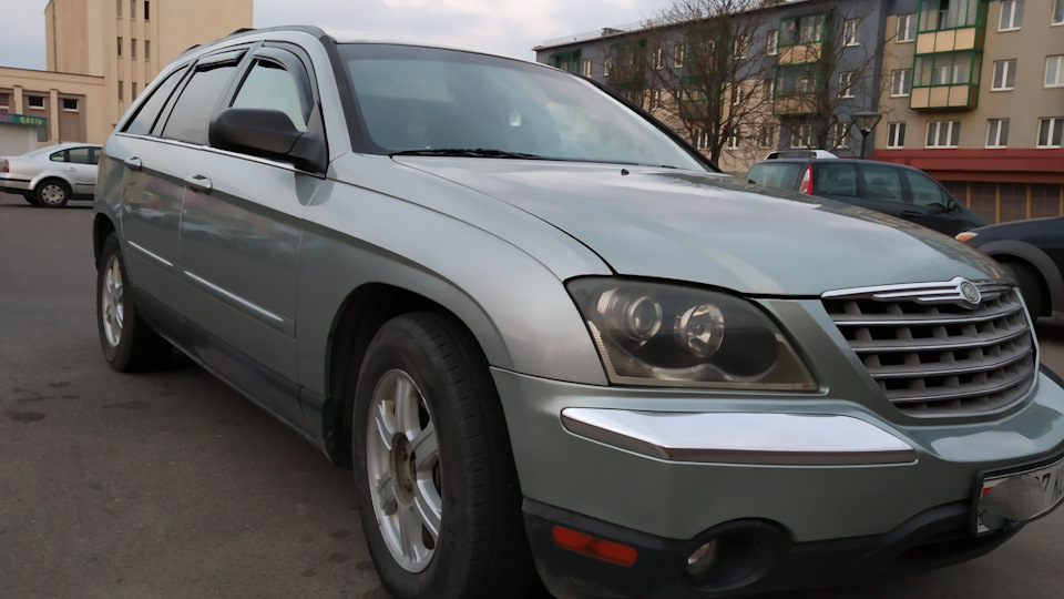 Пропадет ли надпись service tire system soon на "приборке" — Chrysler Pacifica (1G), 3,5 л, 2004