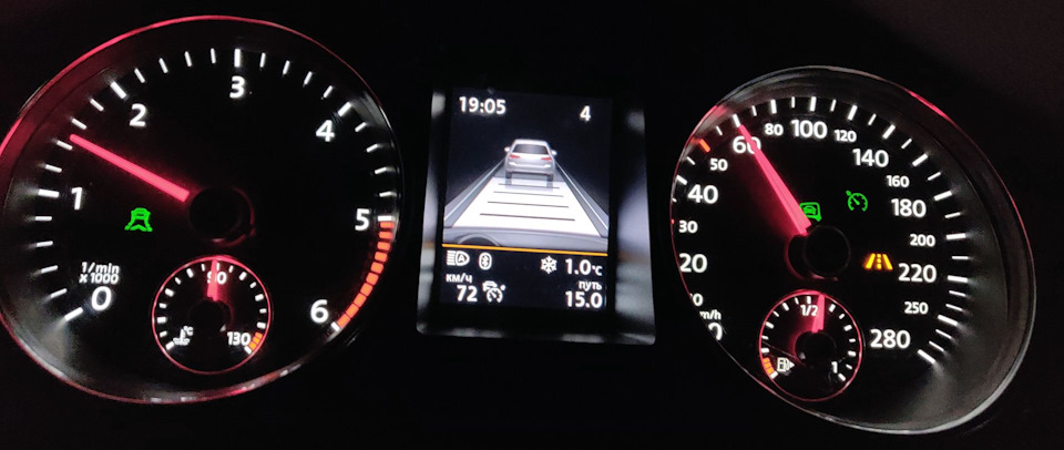 Photo from the logbook Volkswagen Passat CC