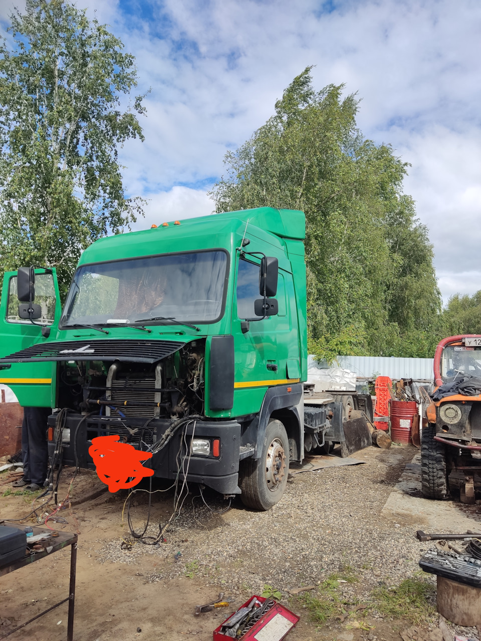 Фото в бортжурнале Маз 6303