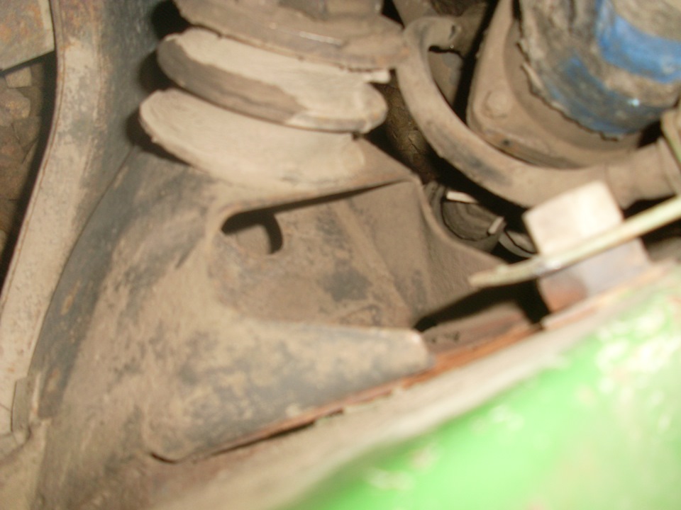 #55 Вырвало поперечную балку левая сторона; ВАЗ классика — Lada 21033 ...