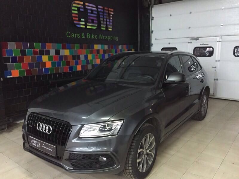 Audi q5 черный матовый