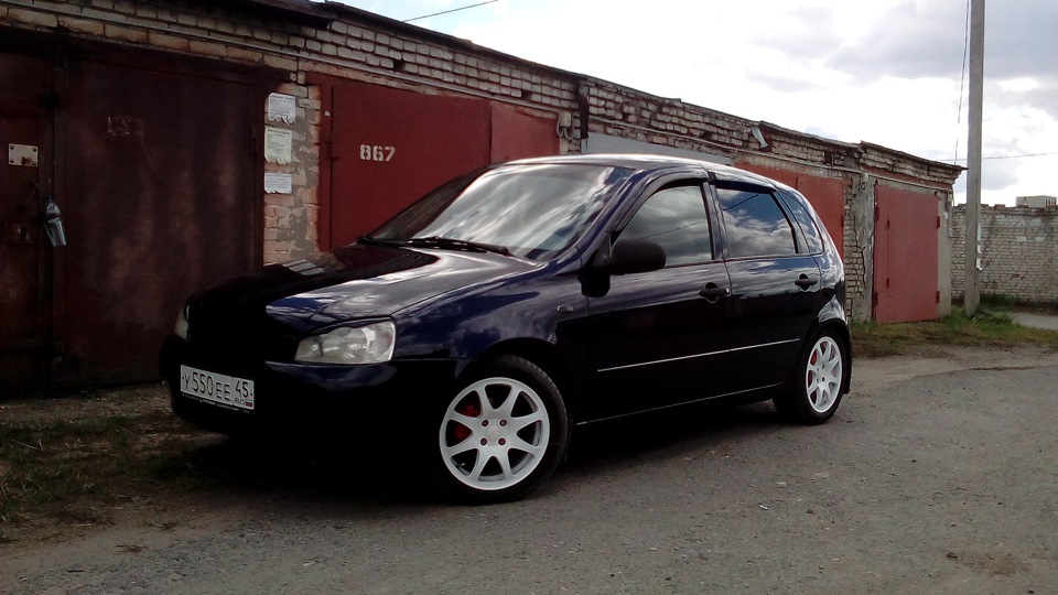 Новые фоточки - Lada Калина хэтчбек, 1,6 л, 2006 года просто так DRIVE2