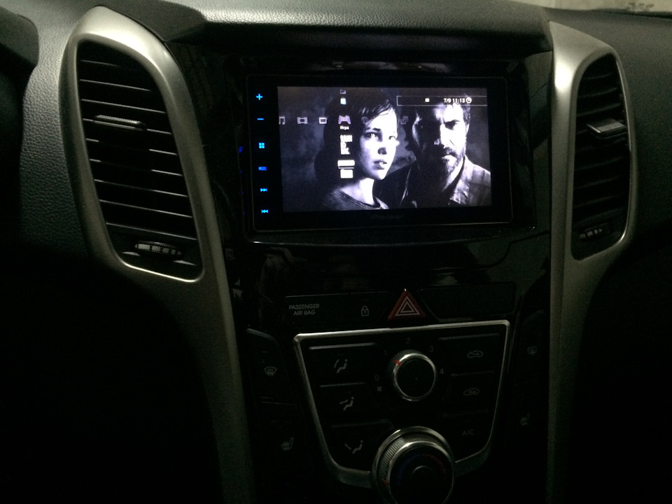 Пробное подключение PS3 к PIONEER SPH DA120 — Hyundai i30 (2G), 1,6 л ...