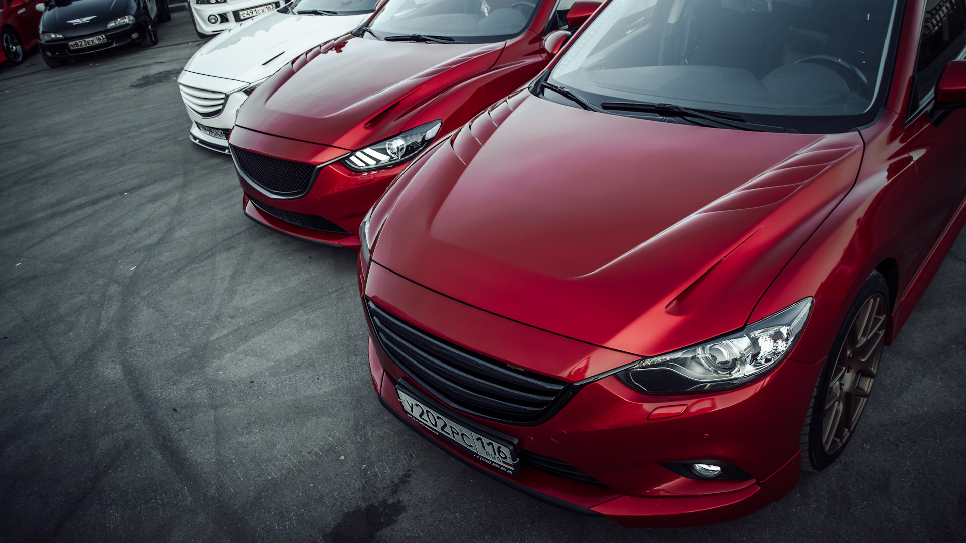 Мазда капоты. Mazda 6 Red Tuning. Mazda Atenza 2018. Mazda 6 2019 Atenza. Mazda 6 GJ Tuning Red.