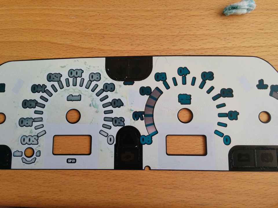 Подсветка приборной доски. — Chevrolet Niva, 1,7 л, 2003 года ...