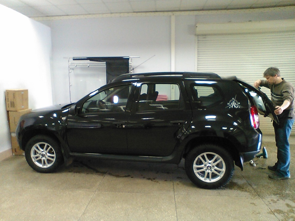 Тонировка Sun Control — Renault Duster (1G), 1,6 л, 2014 года ...