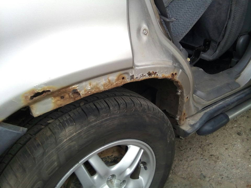 Ремонт гнилых арок CR-V — DRIVE2