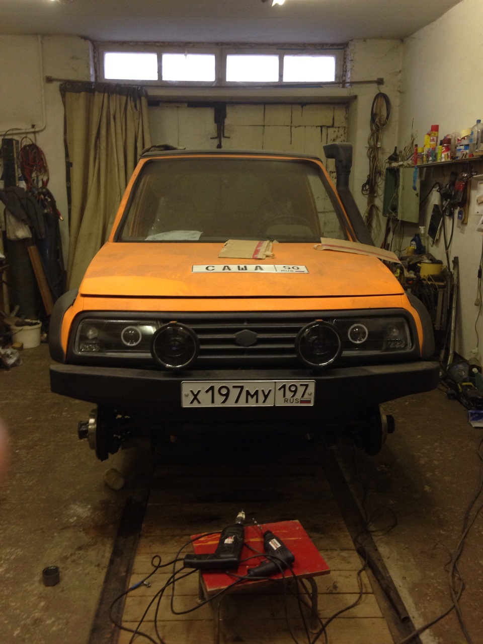 Доп. дальний свет — Suzuki Vitara (1G), 1,6 л, 1989 года | тюнинг | DRIVE2