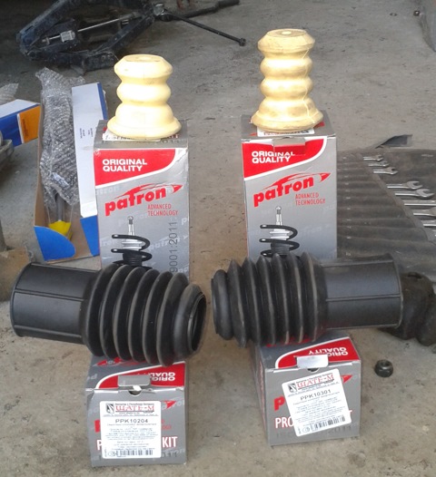 PPK10204 Защитный комплект амортизатора Длина пыльника(160 мм), Длина ...