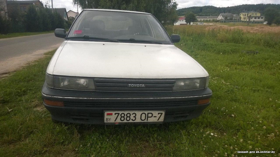 Купил поджопник — Toyota Corolla (90), 1,3 л, 1991 года | покупка ...