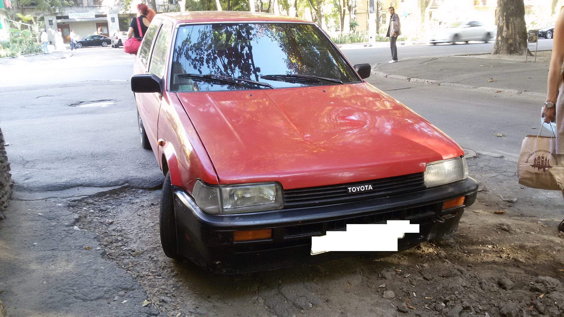 Toyota Corolla (80) 1.3 бензиновый 1987 | Год выпуска 87, 1.3 12v на DRIVE2