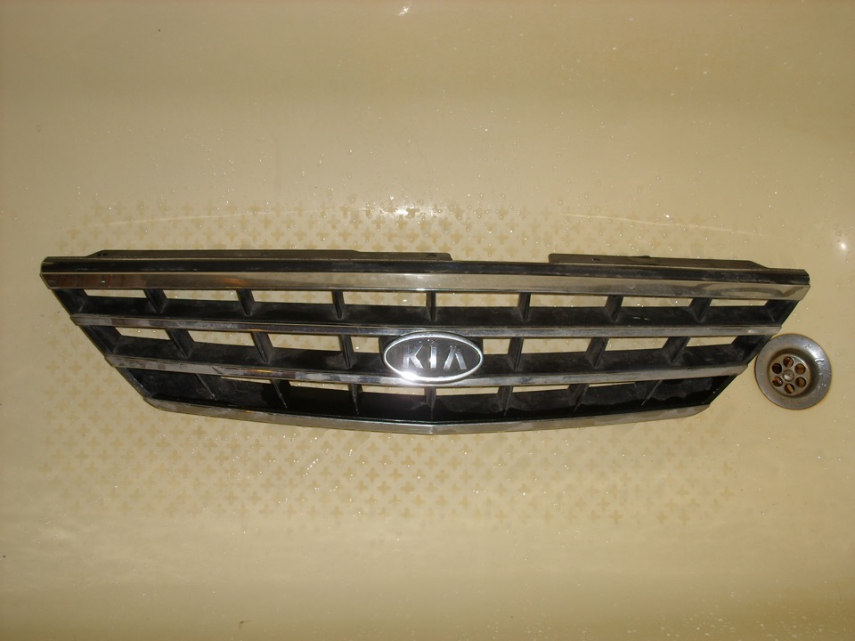 Ремонт Kia Spectra : Снятие и установка верхней облицовки панели приборов