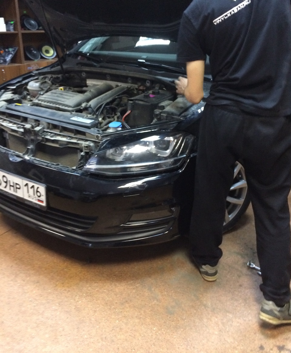 Установка — Volkswagen Golf Mk7