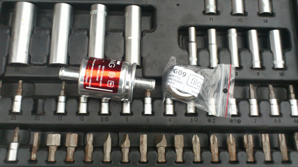 Замена фильтра на ГБО 4 — DRIVE2