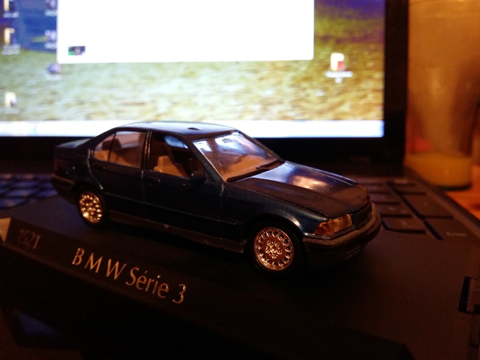 Моделька — BMW 3 series (E36), 1,6 л, 1996 года | аксессуары | DRIVE2