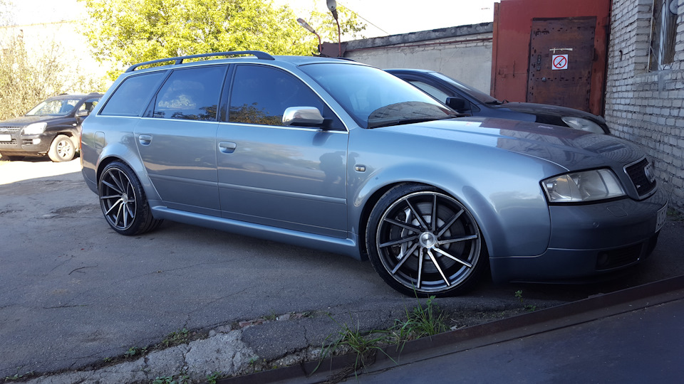 Занижение audi a6 c6